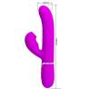 Pretty love - perlita vibrador punto g 3 en 1 multifunción vioeta - 7