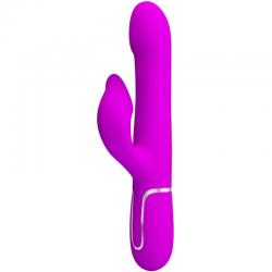 Pretty love - vibrador rabbit perlas violeta