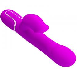 Pretty love - vibrador rabbit perlas violeta