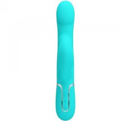 Pretty love - vibrador rabbit perlas verde agua