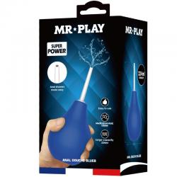 Mr play - ducha anal blueb super power azul