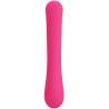Pretty Love Lamar rosa, vibrador rabbit y punto G visto de espaldas