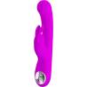 Pretty Love Lamar violeta con su pantalla