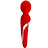 Vibrador wand Pretty Love Walter rojo de lado