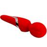 Vibrador wand Pretty Love Walter rojo tumbado