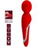 Vibrador wand Pretty Love Walter rojo con sus características