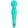 Vibrador wand Pretty Love Walter verde agua de frente