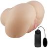 Crazy bull - vagina y ano realisticos vibrador luna - 5