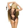 Espalda con abertura del teddy Penthouse Runway Queen