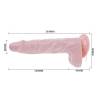 Medidas del dildo rotador: 20,5 cm y 4 cm