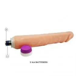 Baile - waves of pleasure realistic vibrating 25.5 cm Baile - waves of pleasure realistic vibrating 25.5 cm