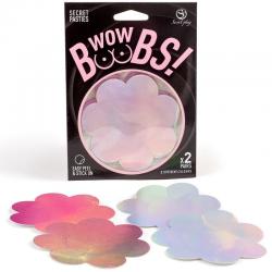 Secret play - wow boobs! cubre pezones flor