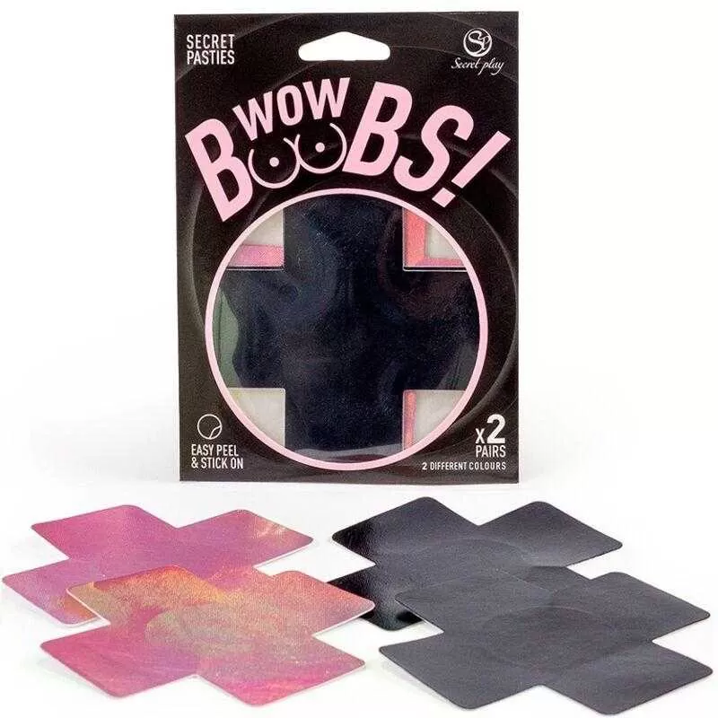 Secret play - wow boobs! cubre pezones x