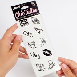 Secret play - set de 10 tattoos temporales candy collection