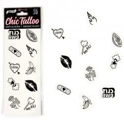 Secret play - set de 10 tattoos temporales candy collection