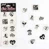 Secret play - set de 10 tattoos temporales kinky collection - 4