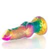 Epic - iris dildo con testículos arcoíris de placer - 5