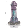 Epic - basilisk dildo doble placer escamoso tamaño pequeño - 2
