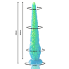 Epic - scylla dildo tentáculo fino fluorescente tamaño grande - 2