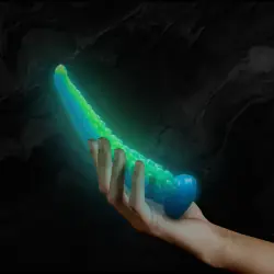 Epic - scylla dildo tentáculo fino fluorescente tamaño pequeño Epic - scylla dildo tentáculo fino fluorescente tamaño pequeño