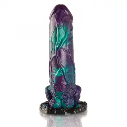 Epic - basilisk dildo doble placer escamoso tamaño grande Epic - basilisk dildo doble placer escamoso tamaño grande