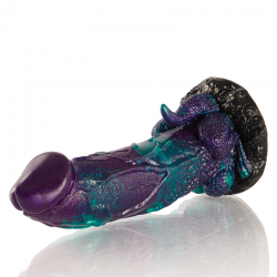 Epic - basilisk dildo doble placer escamoso tamaño grande