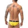 Slip Anais Tokio amarillo talla S, puesto por detrás