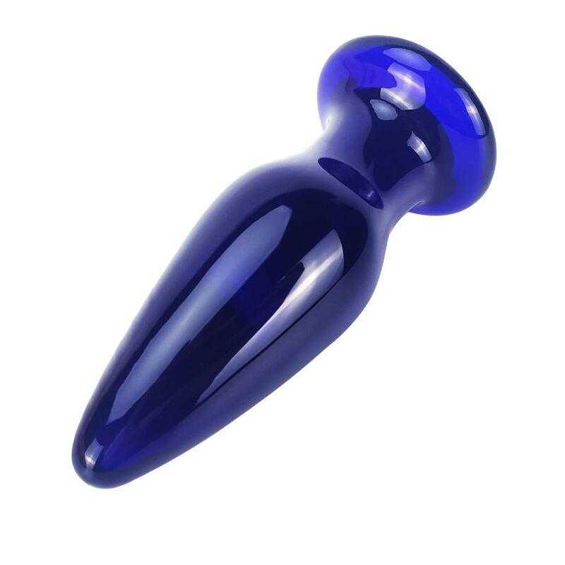 Buttocks the shining glass buttplug