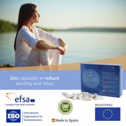 500 cosmetics - zen pills capsulas relajacion y reduccion ansiedad
