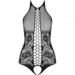 Passion - bs094 bodystocking negro talla unica