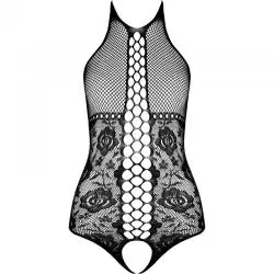 Passion - bs094 bodystocking negro talla unica