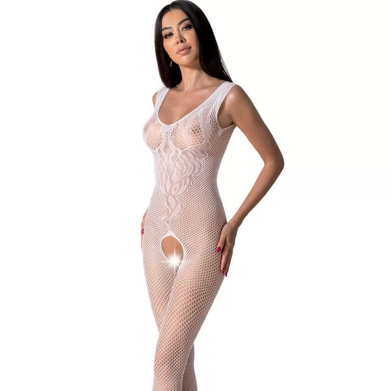 Passion - bs098 bodystocking negro talla unica - - 14