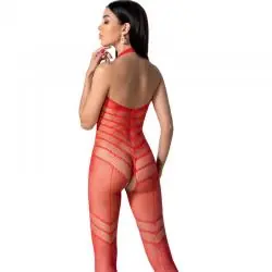 Passion - bs100 bodystocking negro talla unica - - 9