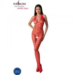 Passion - bs100 bodystocking negro talla unica - - 10