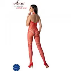 Passion - bs100 bodystocking negro talla unica - - 11