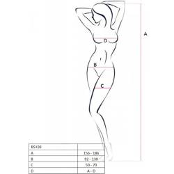 Passion - bs100 bodystocking talla unica -  - 12