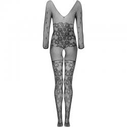 Livco corsetti fashion - celdon bodystocking crotchless negro talla única