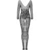 Bodystocking abierto Livco Corsetti Celdon, sin modelo, de frente