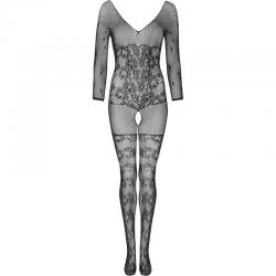 Livco corsetti fashion - celdon bodystocking crotchless negro talla única