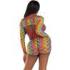 Leg avenue - set tres piezas multicolor - 2
