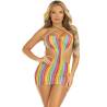 Leg avenue - vestido multicolor - 1