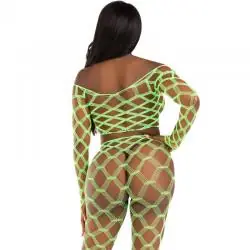 Leg avenue - top & leggins hardcore verde