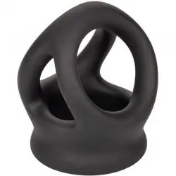 California exotics - alpha anillo de jaula doble negro