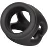 California exotics - alpha anillo de jaula doble negro - 6