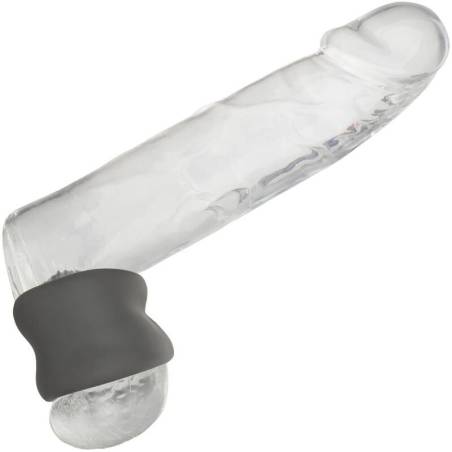 California exotics - alpha anillo extensión escroto doble negro - 1