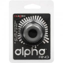 California exotics - alpha set de 2 anillos prolong gris