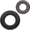 California exotics - alpha set de 2 anillos prolong gris - 6
