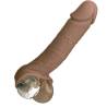 Performance Maxx Life-Like 8 pulgadas moreno, con anillo de base transparente