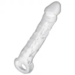 Addicted toys extensor para el pene transparente