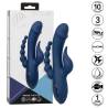 California exotics - vibrador triple orgasm azul - 2
